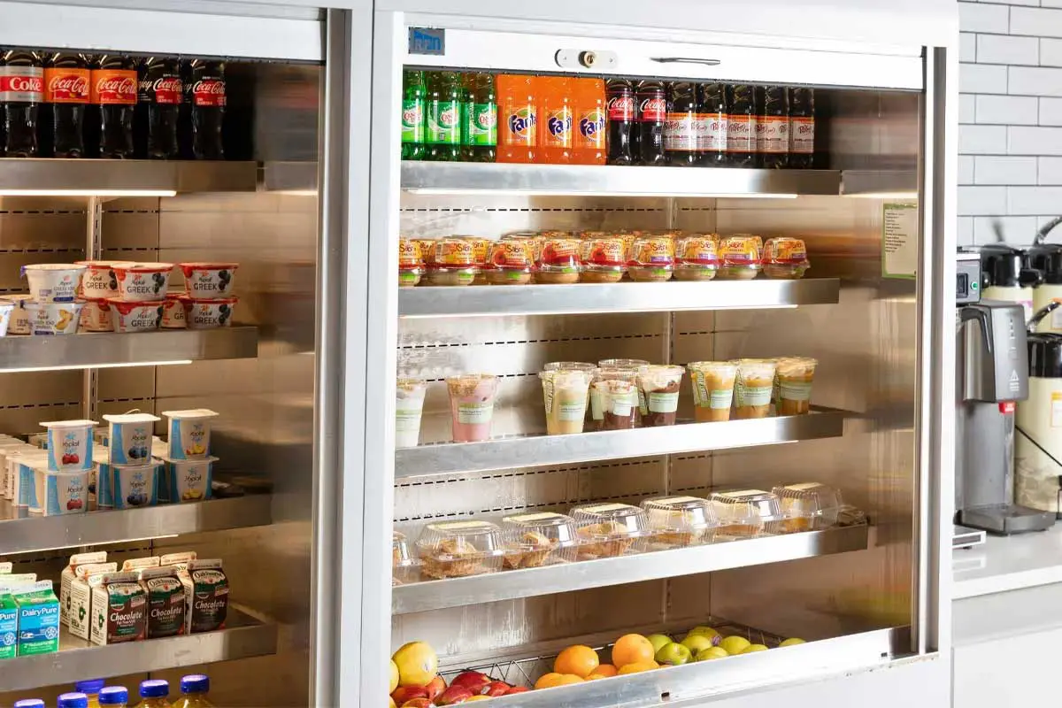 Assorted items in grab and go case